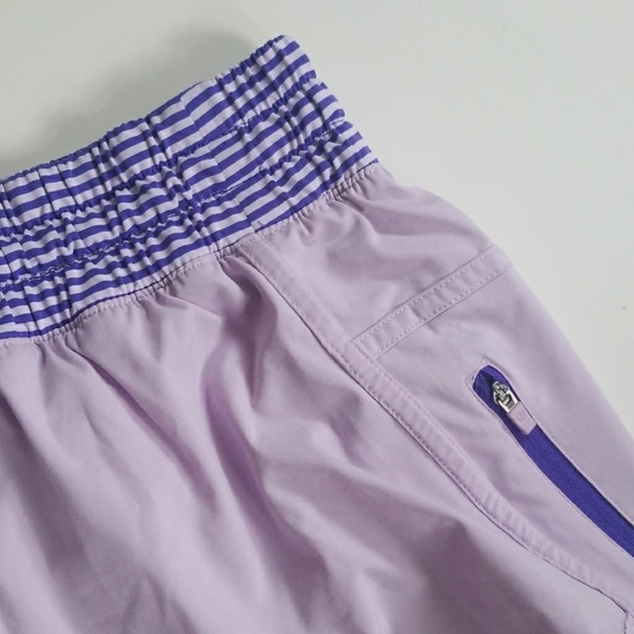 LULULEMON pretty purple tracker shorts - Picture 3 of 6